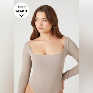 Small seamless fitted bodysuit